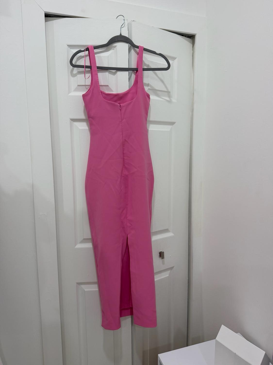 VESTIDO MIDI ENTALLADO - Image 2