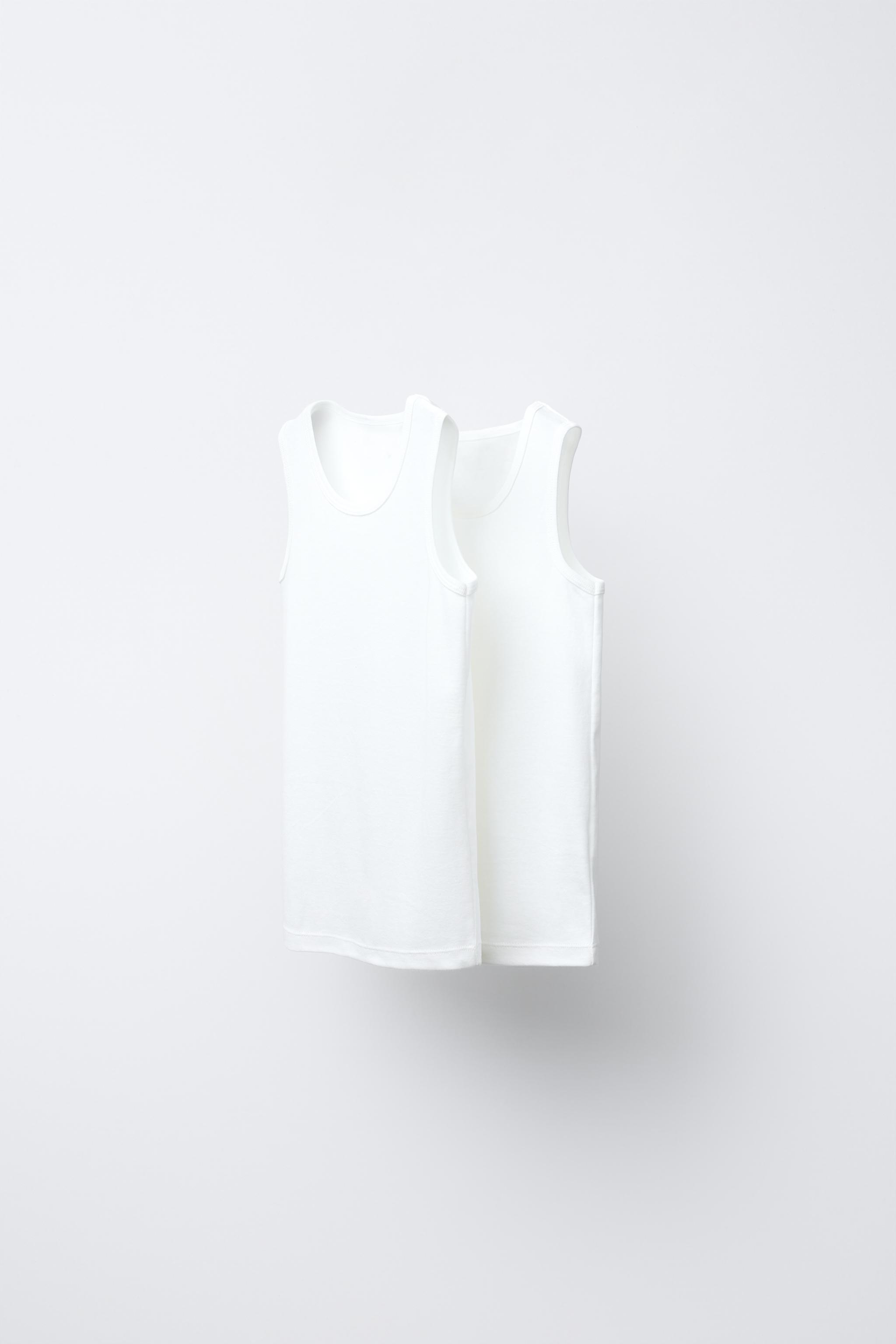 H BEAUTY&YOUTH Japan RIB TANK TOP 1617-222-5273 Free white