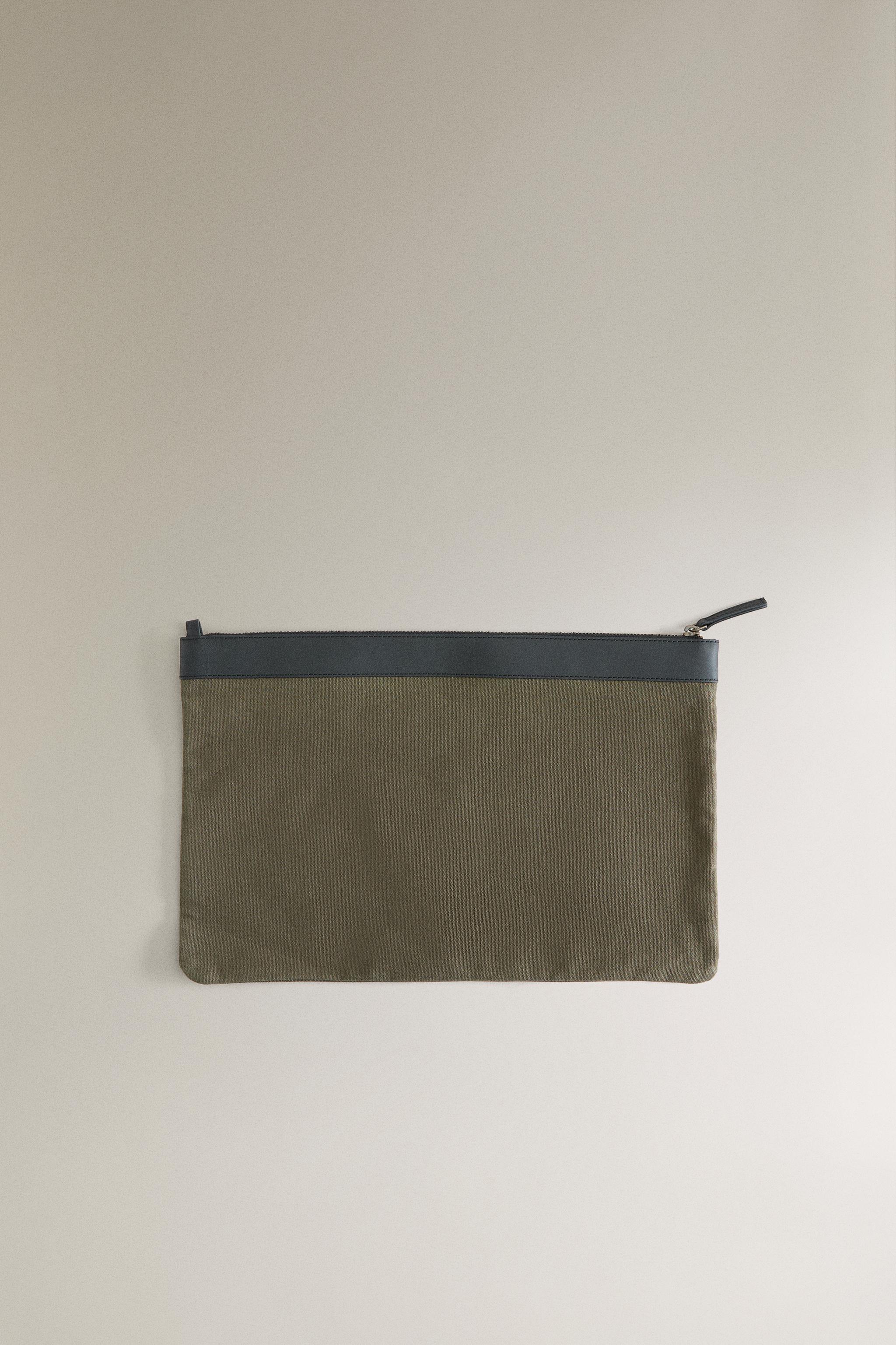 SAC WEEKENDER EN TOILE, CUIR ET DAIM