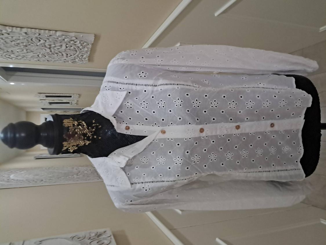 SHIRT WITH CUTWORK EMBROIDERY - Image 3