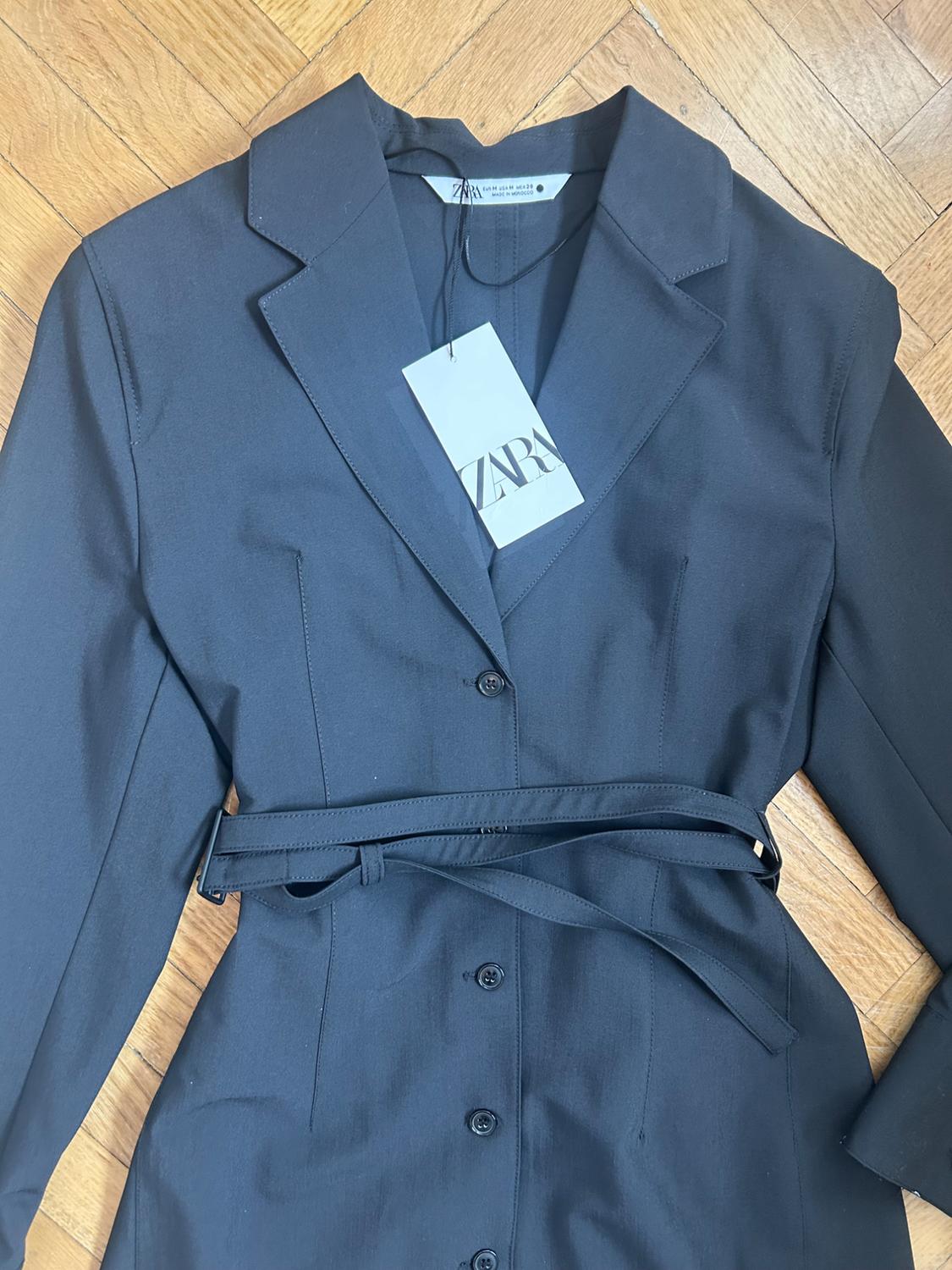 ZW COLLECTION SHIRT DRESS WITH BELT - Image 2