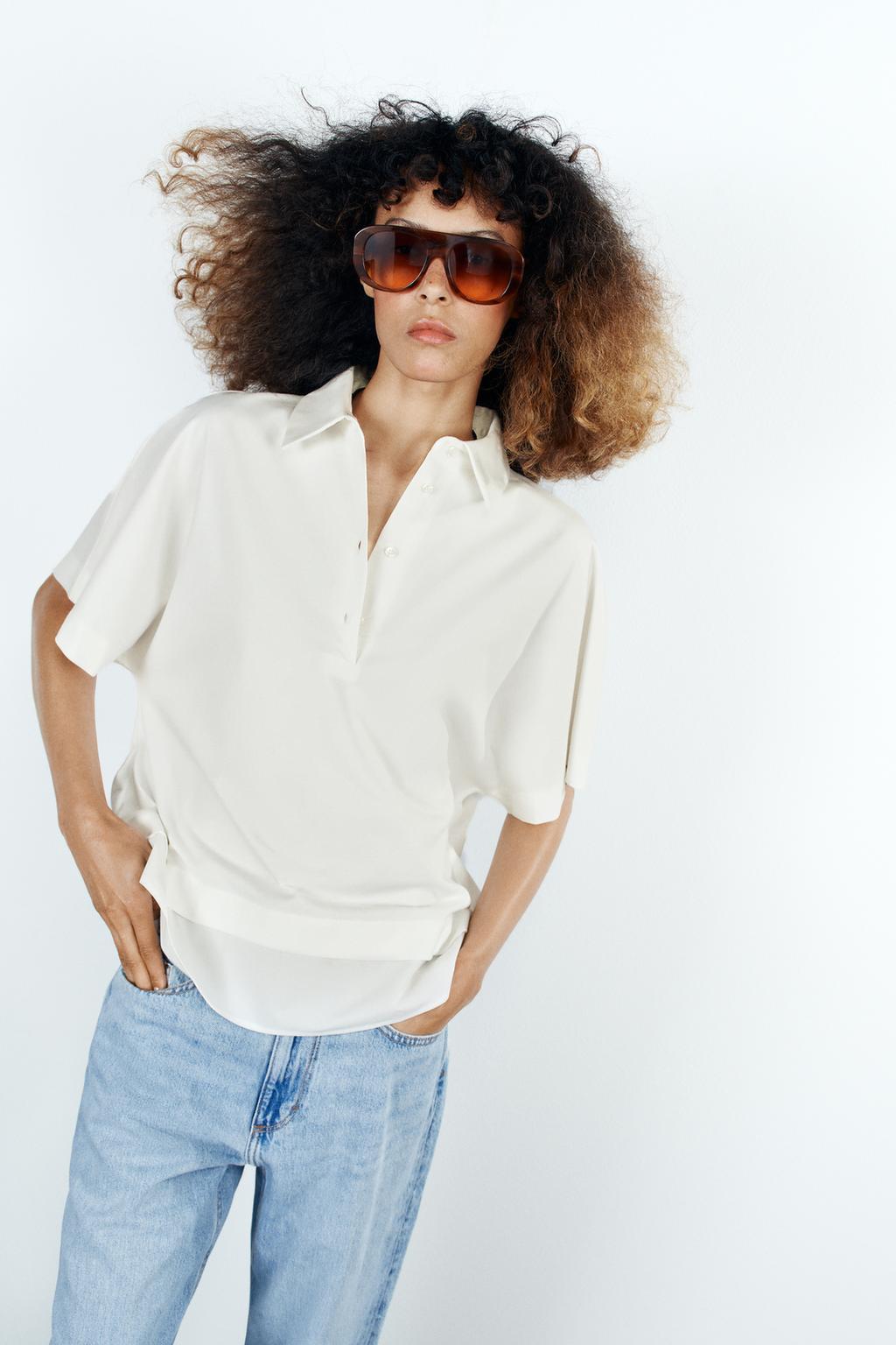 CONTRAST COTTON T-SHIRT