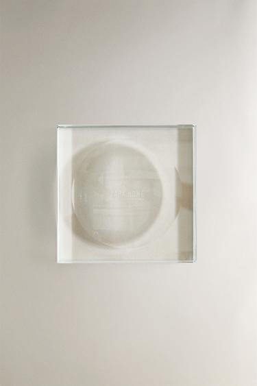 GLASS CANDLEHOLDER PLATE - 990 by Zara - Image 0