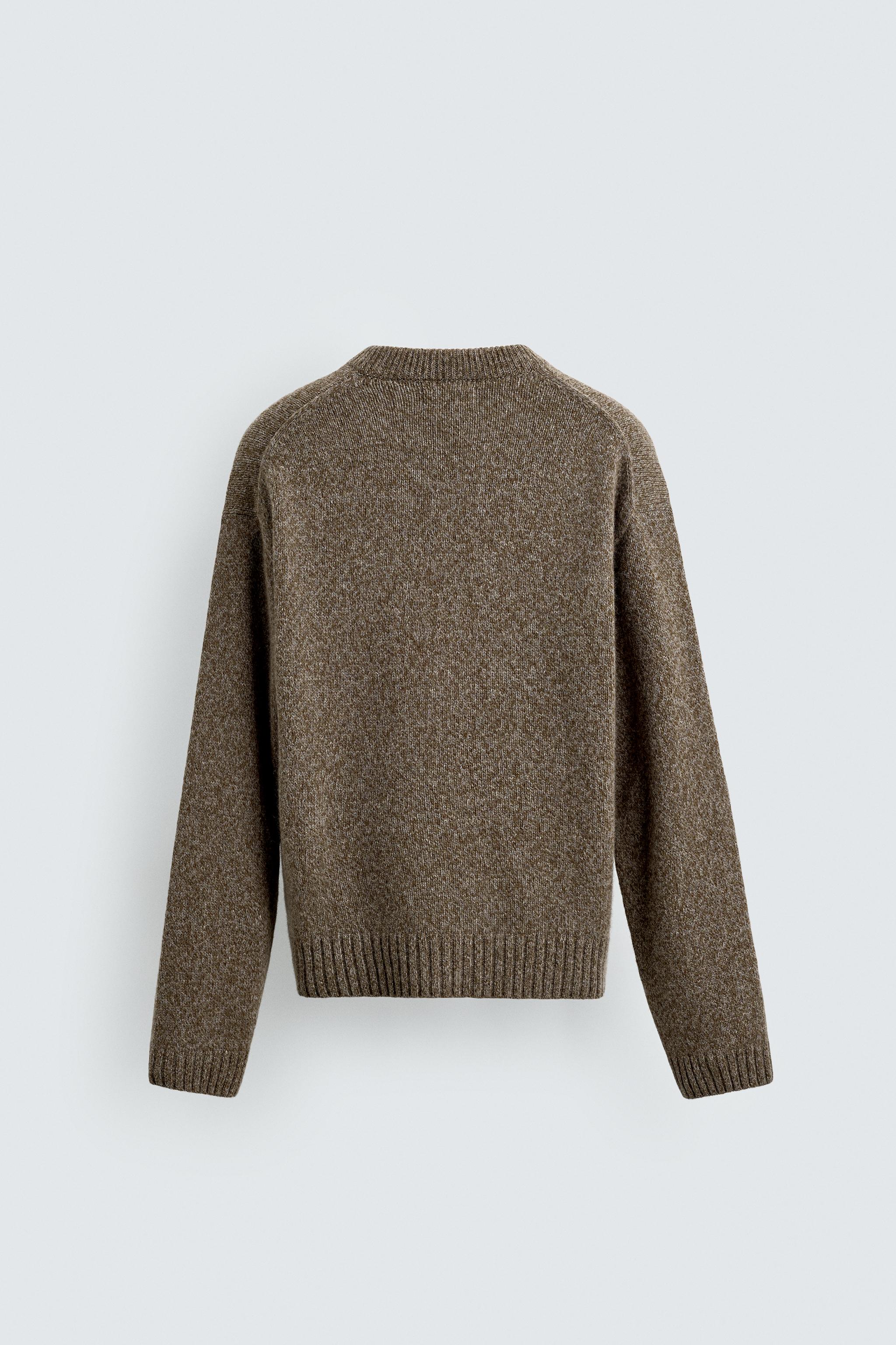 Y's ワイズ / Vネック ラムウールニット 茶 日本製 セーター ブラウン Y's ワイズ / Vネック ラムウールニット 茶 日本製 セーター ブラウン