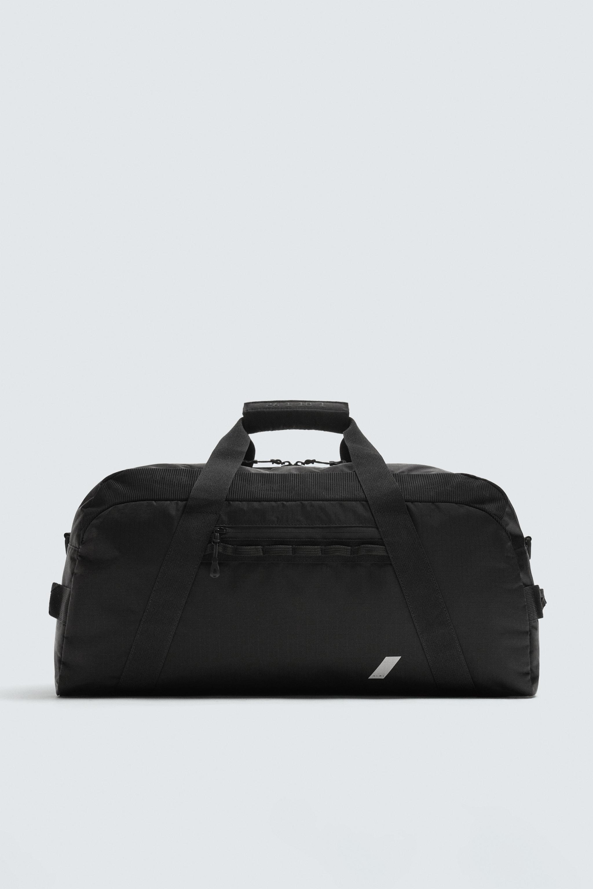 ZARA 無地トラベルバッグ PLAIN TRAVEL BAG - Black | ZARA Canada