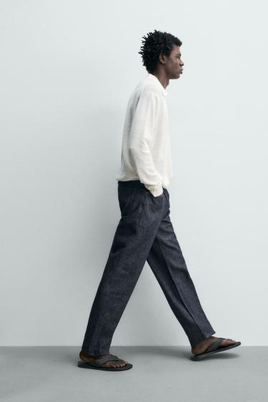 JEAN DROIT COTON - CHANVRE - Bleu de Zara - Image 5