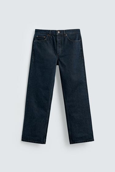 ДЖИНСИ STRAIGHT FIT - Блакитний Zara