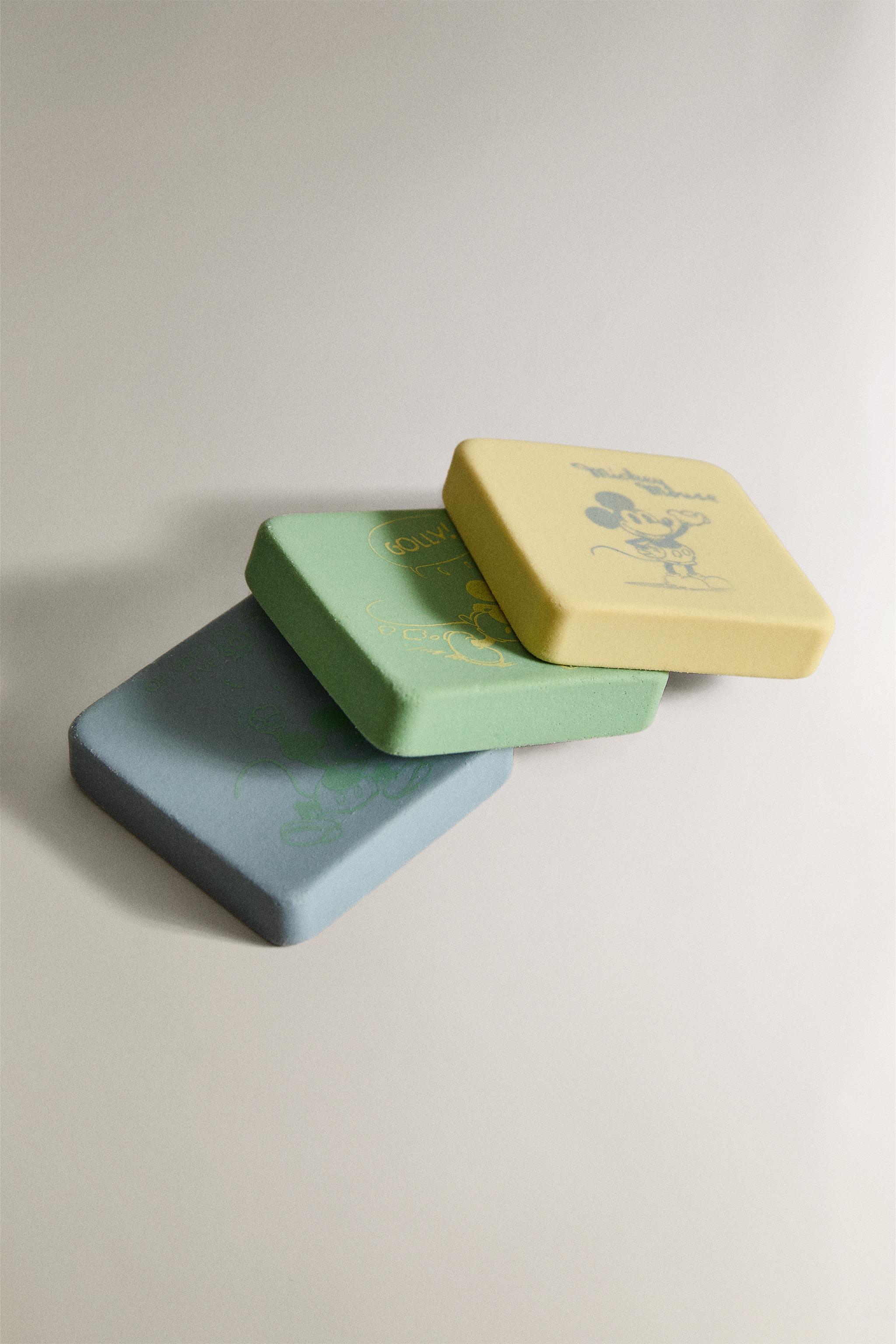 MICKEY & MINNIE ©DISNEY ERASER PACK (PACK OF 3)