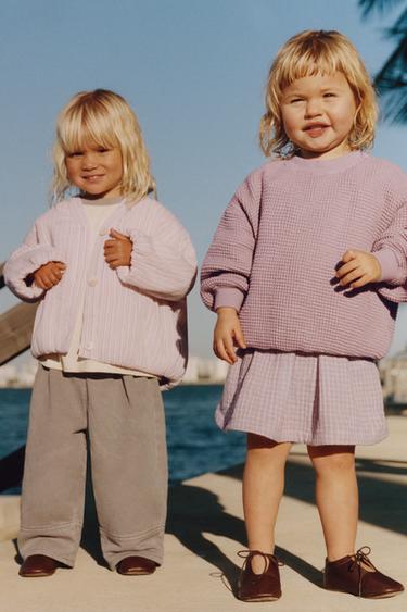 TIMELESS - VESTIDO TIRANTES CUADROS - Lila de Zara