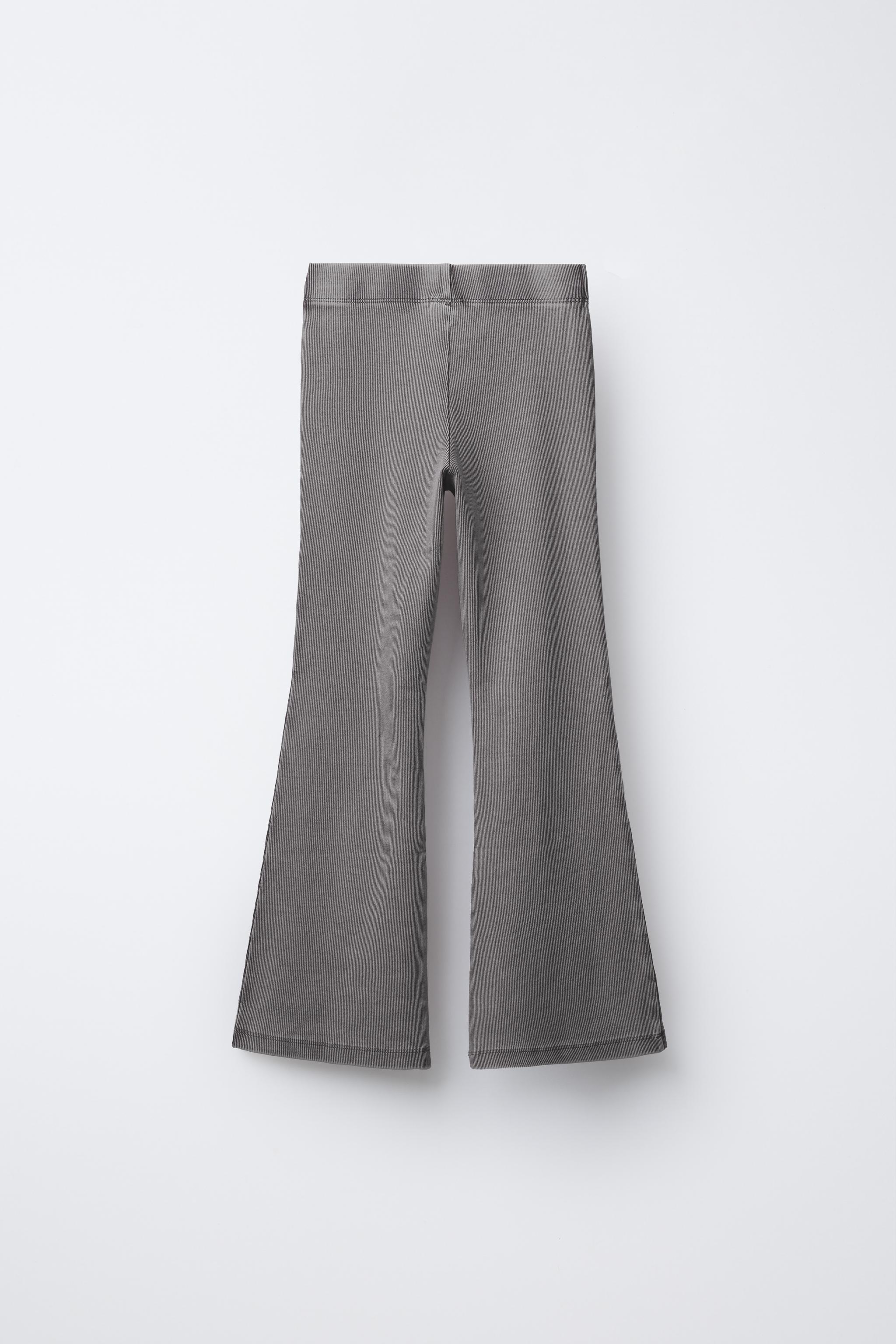 ZARA - 完売品 ZARA ストレッチフレアドローストリングレギンス