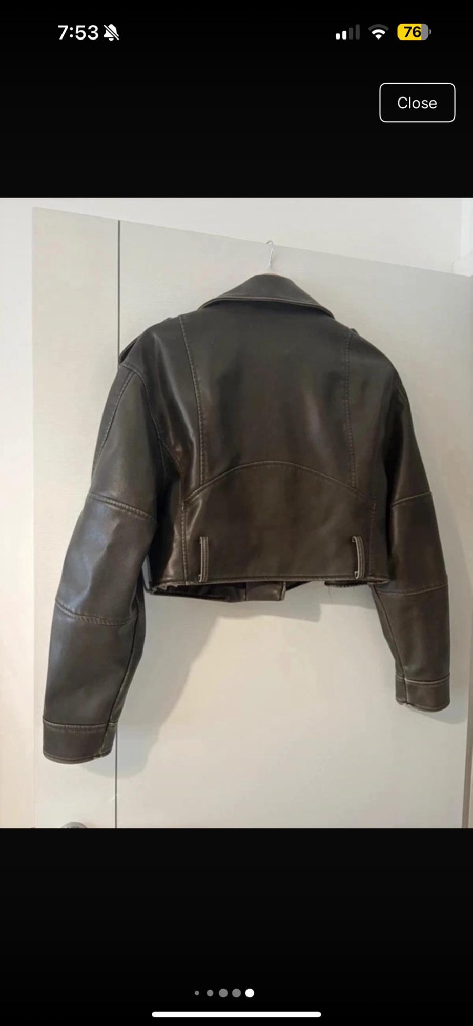 FAUX LEATHER JACKET - Image 5
