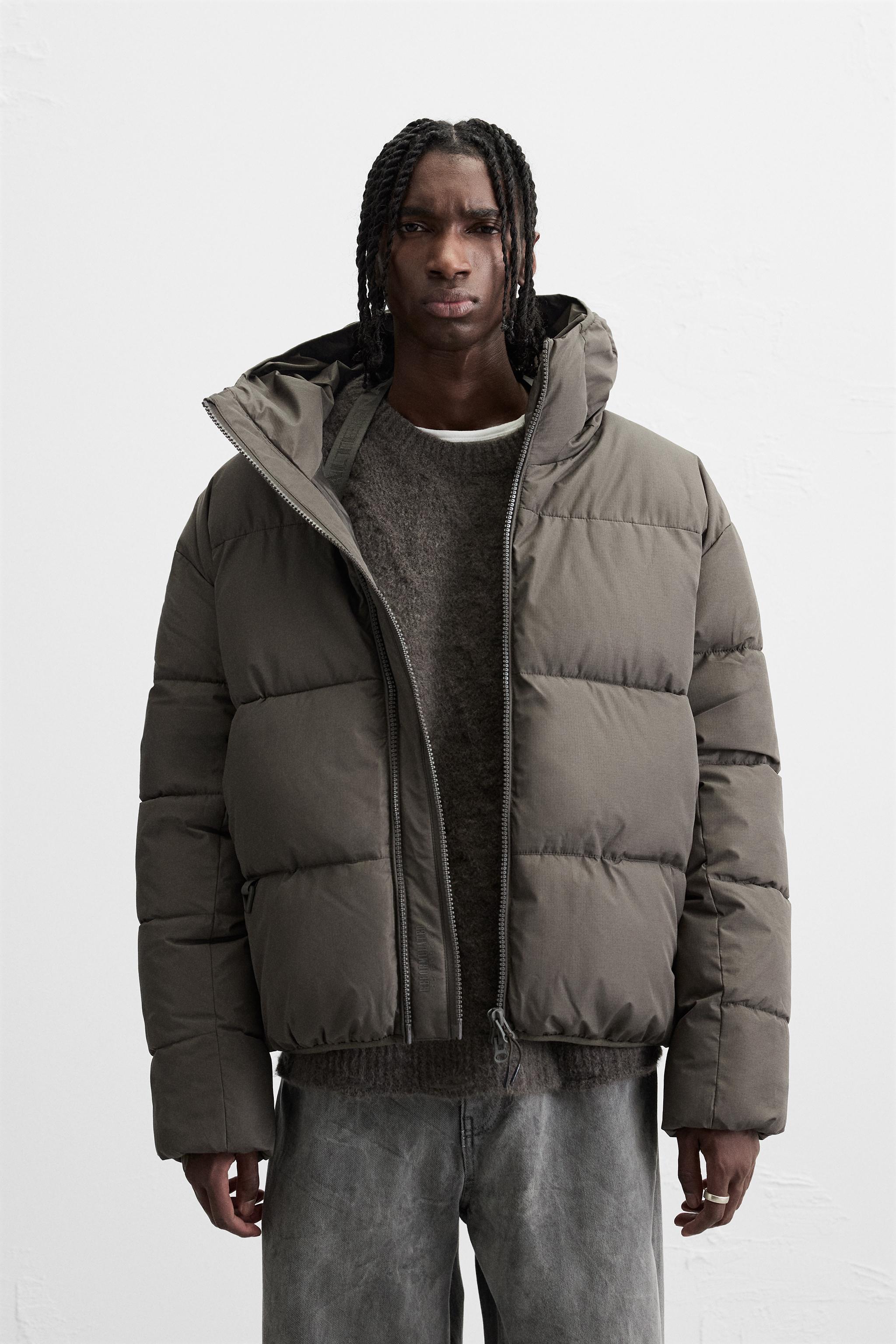 Men s Puffer Coat ZARA United Kingdom