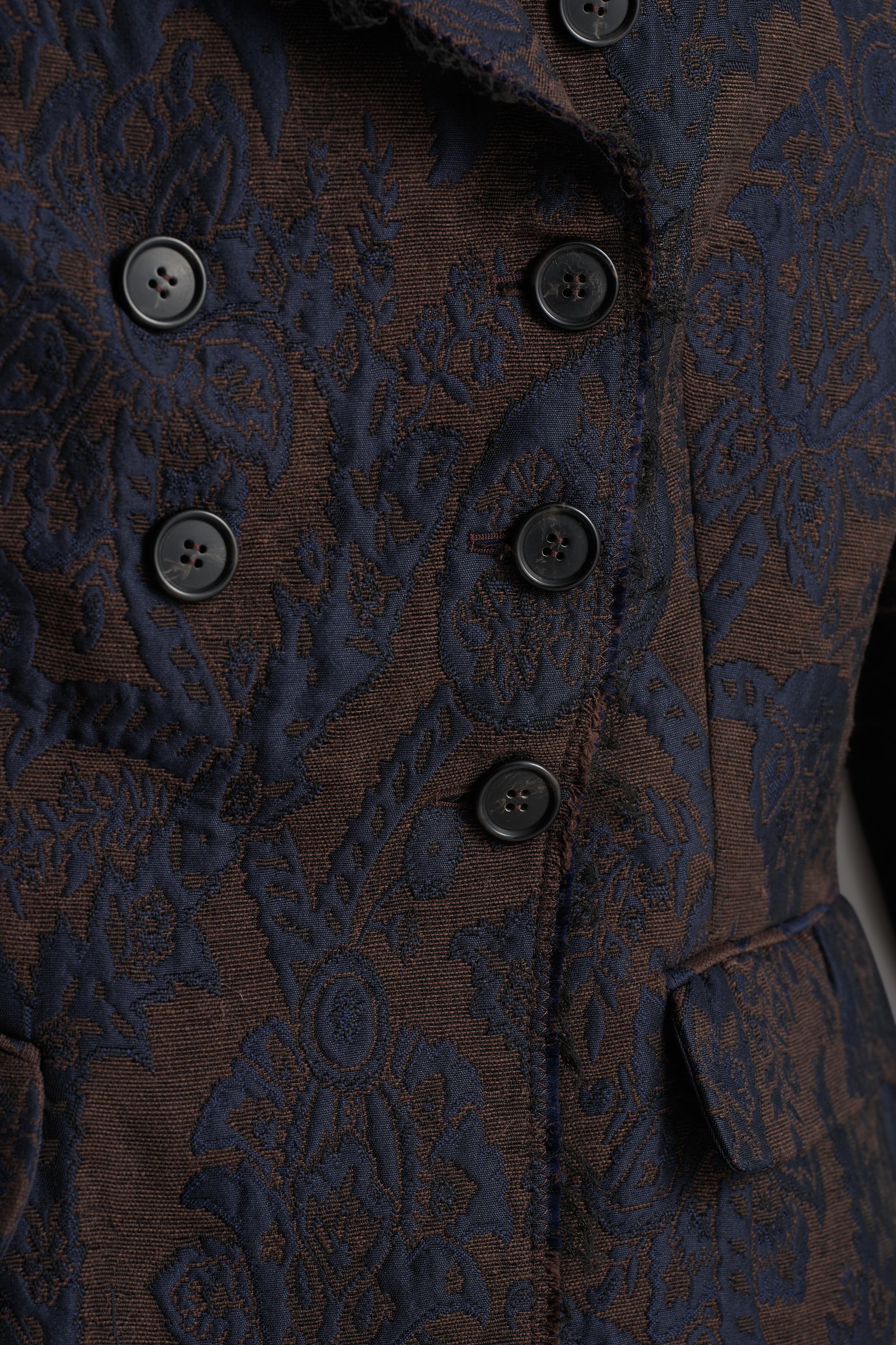 LIMITED EDITION CROPPED JACQUARD BLAZER