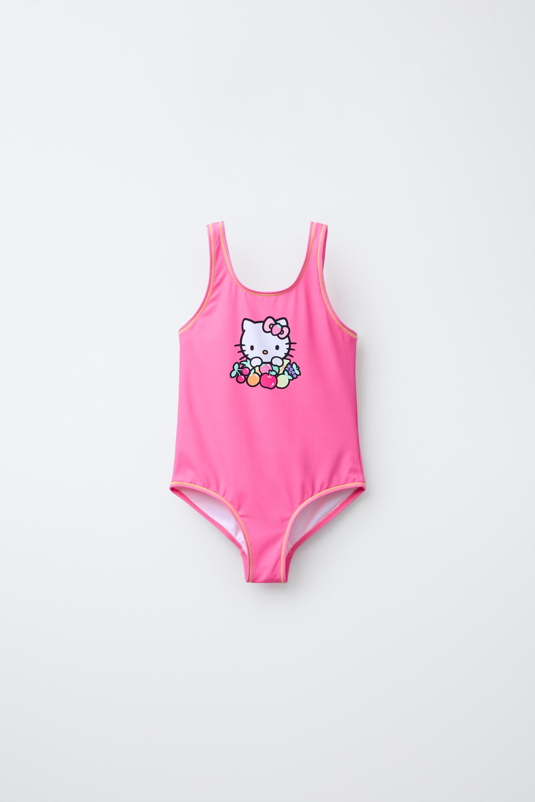 6-14 YEARS/ FRUIT HELLO KITTY © SANRIO SWIMSUIT