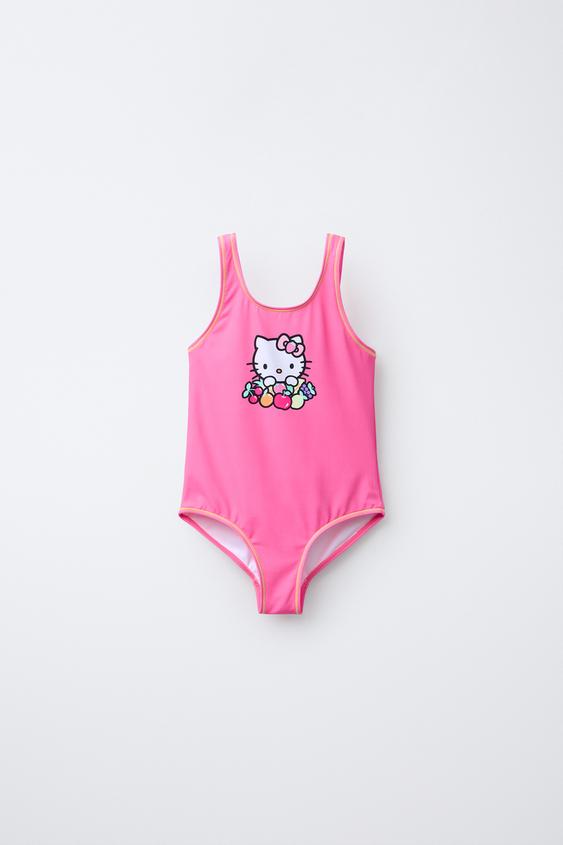 6-14 ANOS/ MAIÔ FRUTAS HELLO KITTY © SANRIO - Fúcsia da Zara - Imagem 0