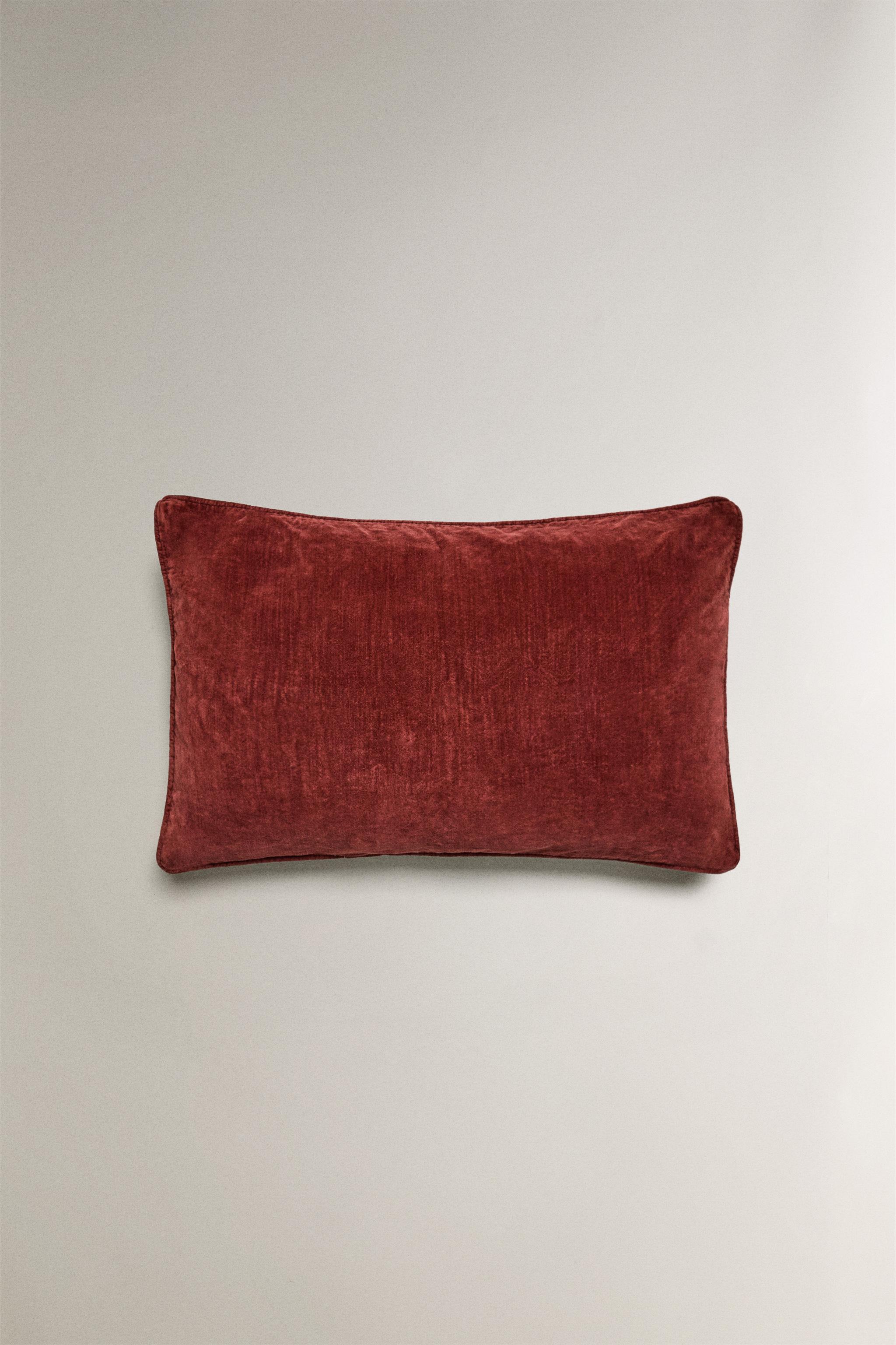HOUSSE DE COUSSIN EN VELOURS