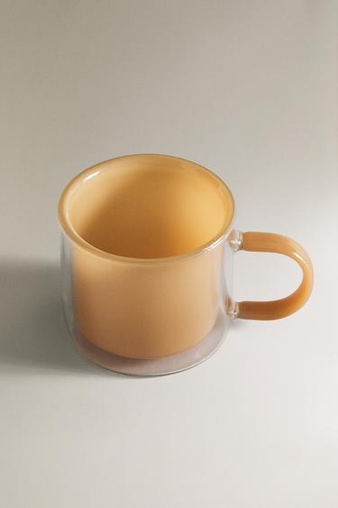 TASSE BOROSILICATE DOUBLE PAROI - Orange de Zara - Image 1