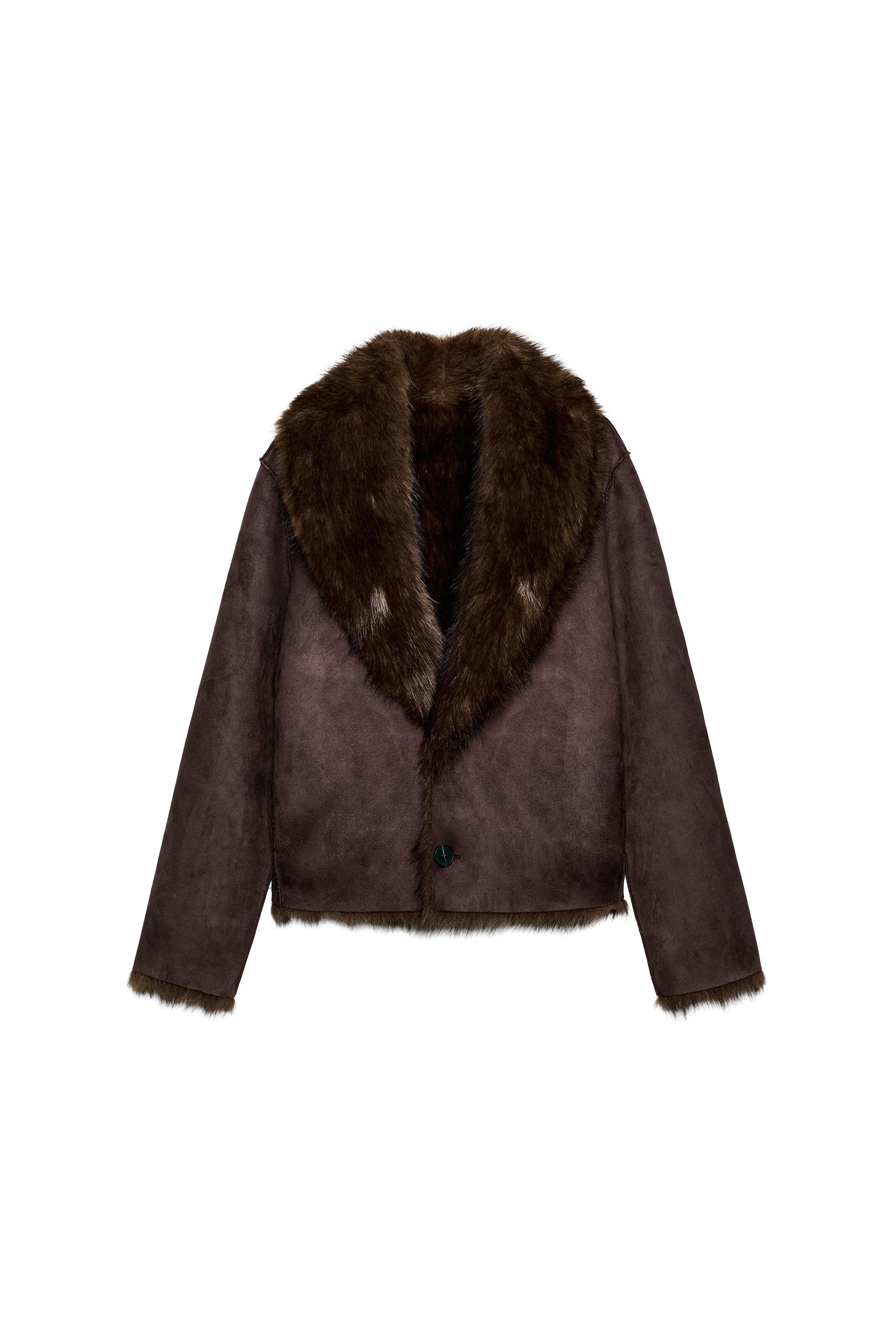 CAZADORA REVERSIBLE EFECTO PELO