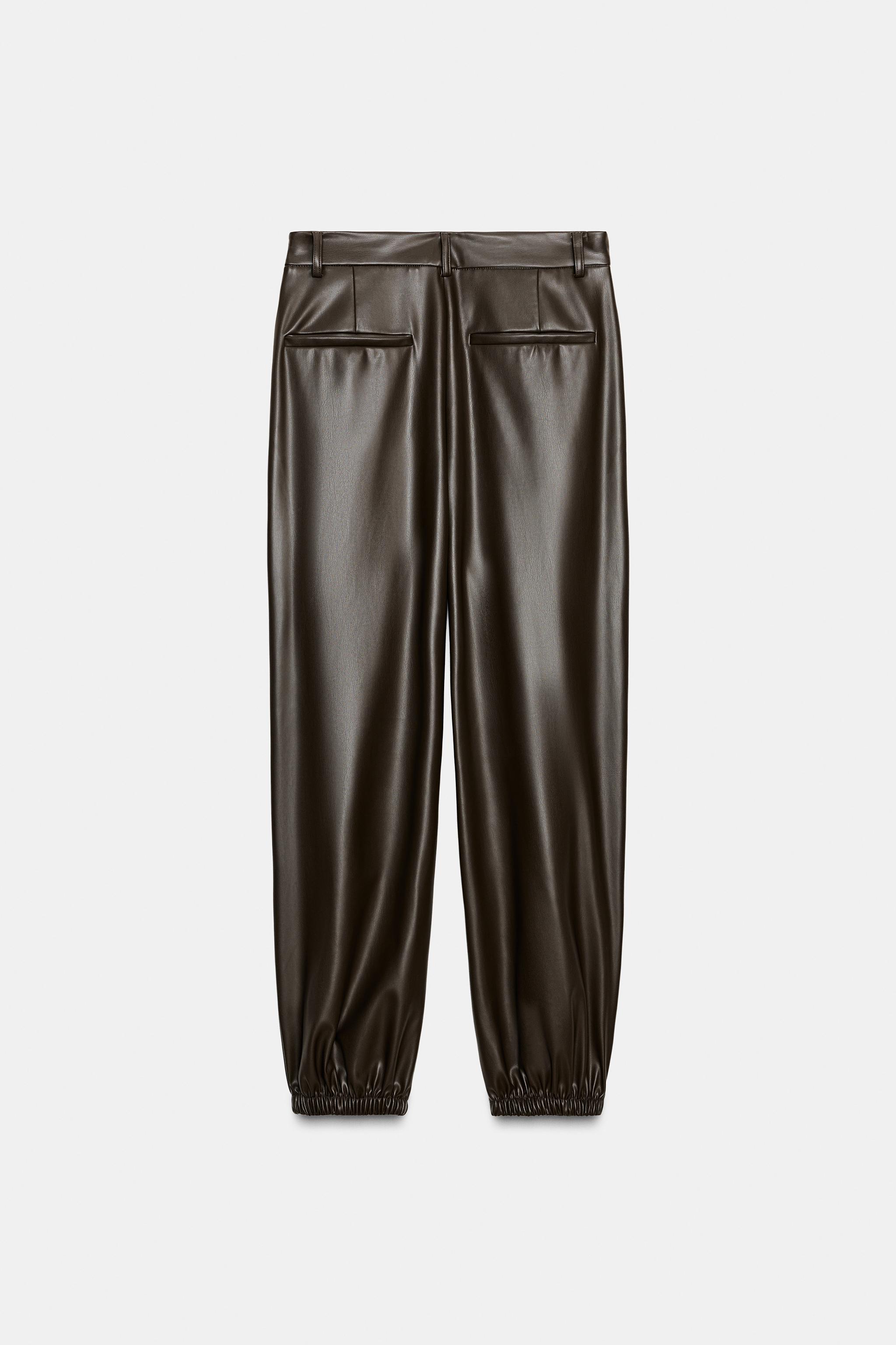 JOGGER TROUSERS - Brown | ZARA South Africa