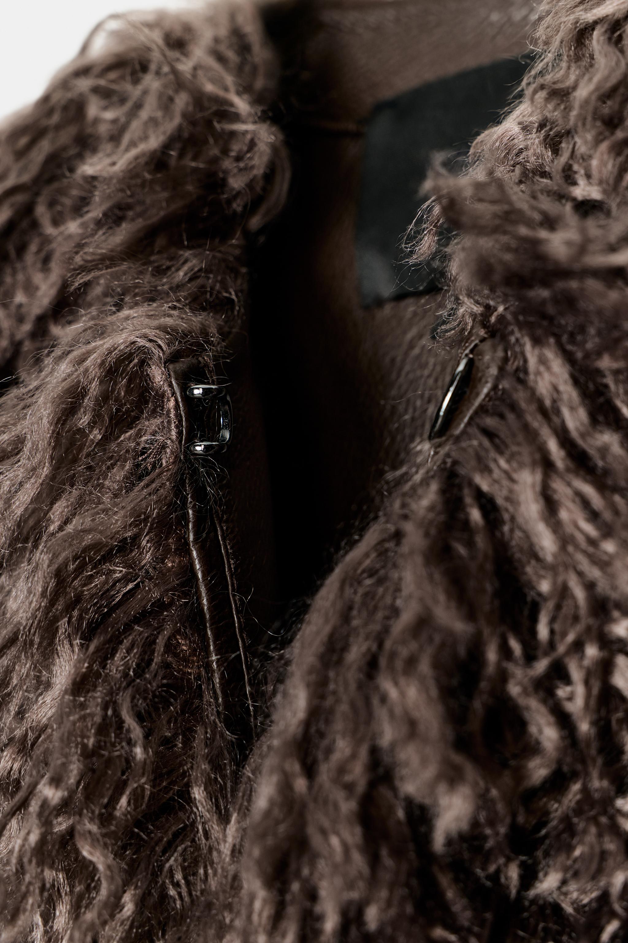 ZW COLLECTION FAUX FUR COAT