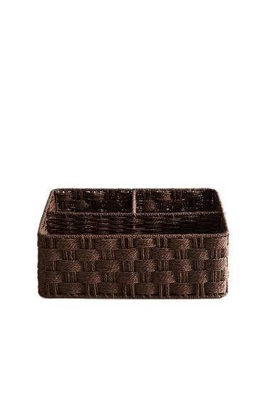 ORGANISER BASKET - Brown by Zara