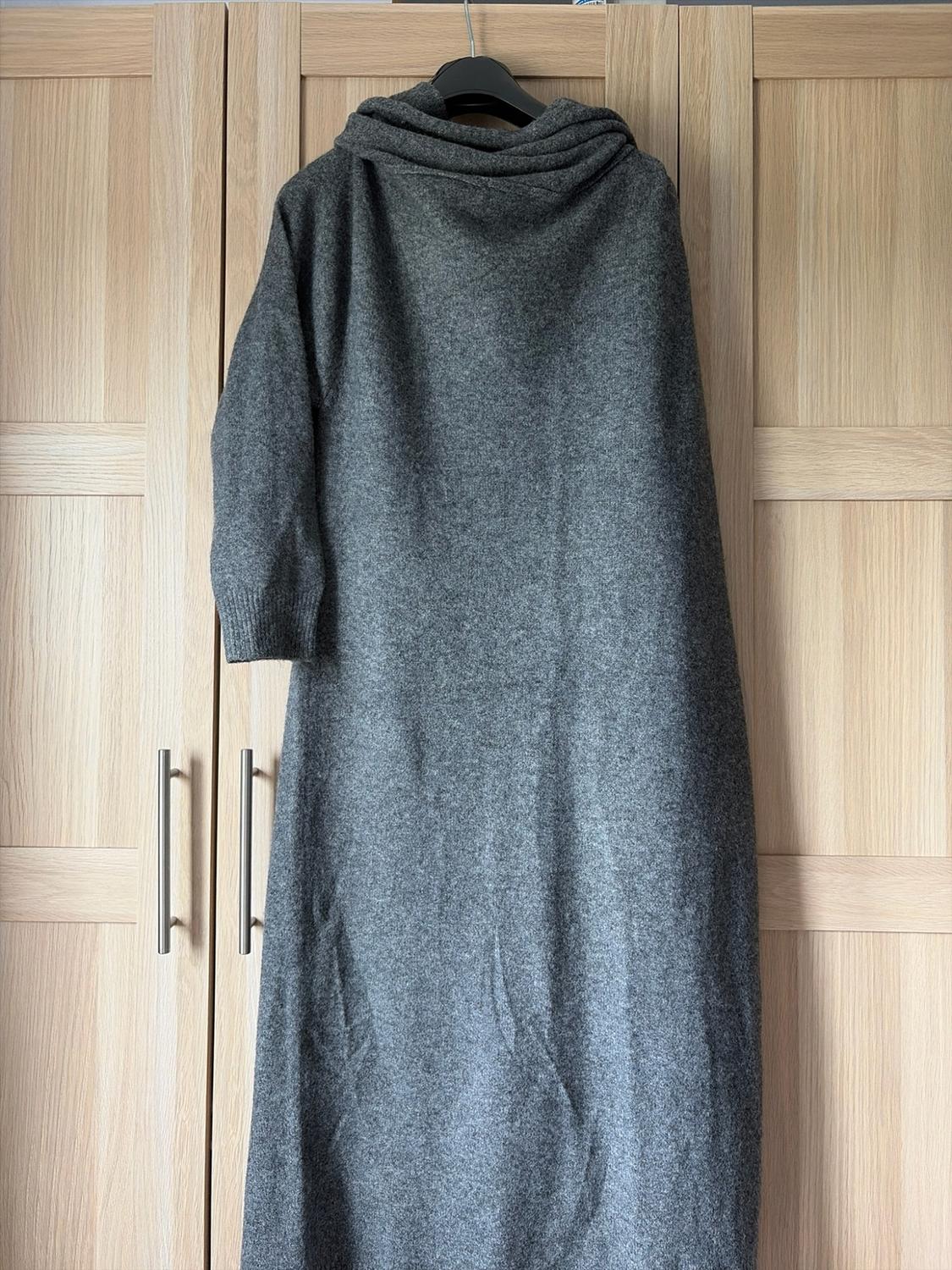 DRAPED KNIT DRESS - Image 6