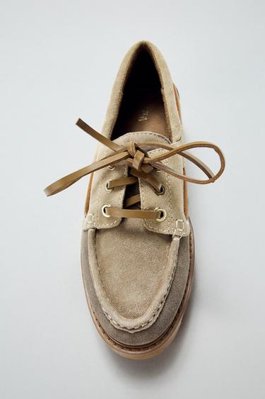 MOKASIN MARINARI ME PLATFORMË - Shumëngjyrëshe nga Zara