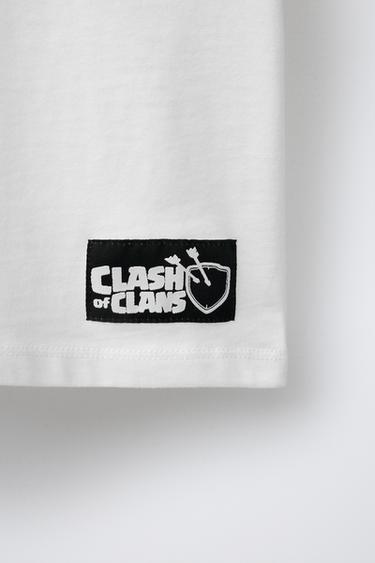 THE WORLD OF CLASH™ PRINT T-SHIRT - Oyster-white by Zara - Image 3