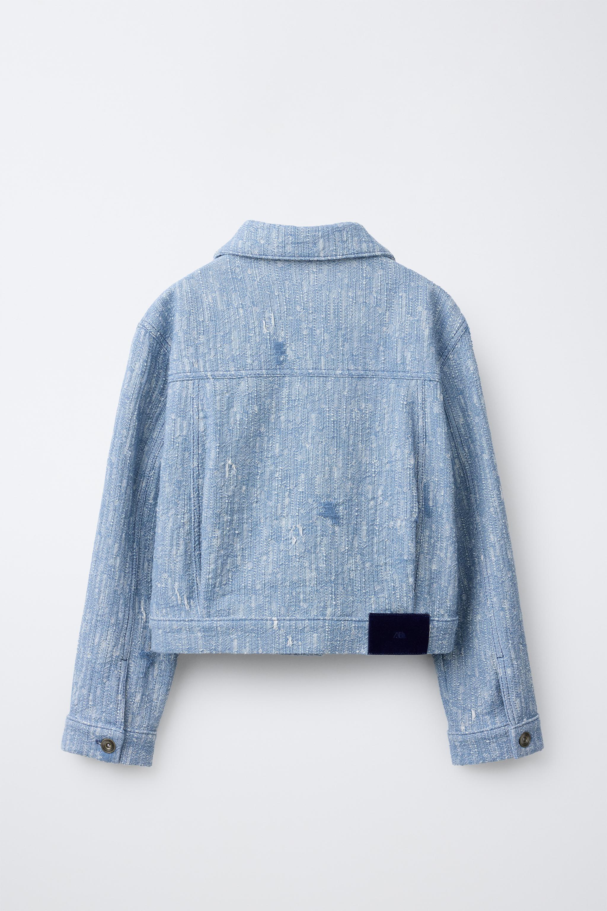 TEXTURED TRUCKER JACKET