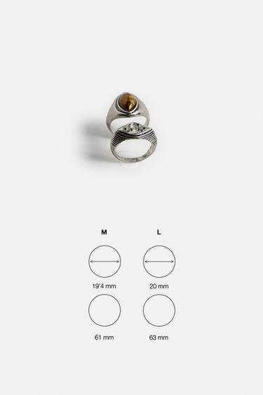 COMBINED RINGS PACK OF 2 - Silver by Zara - Image 6