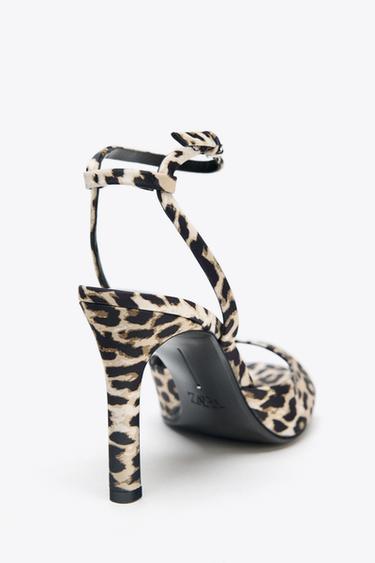 ANIMAL PRINT SANDALS - Leopard by Zara - Image 5