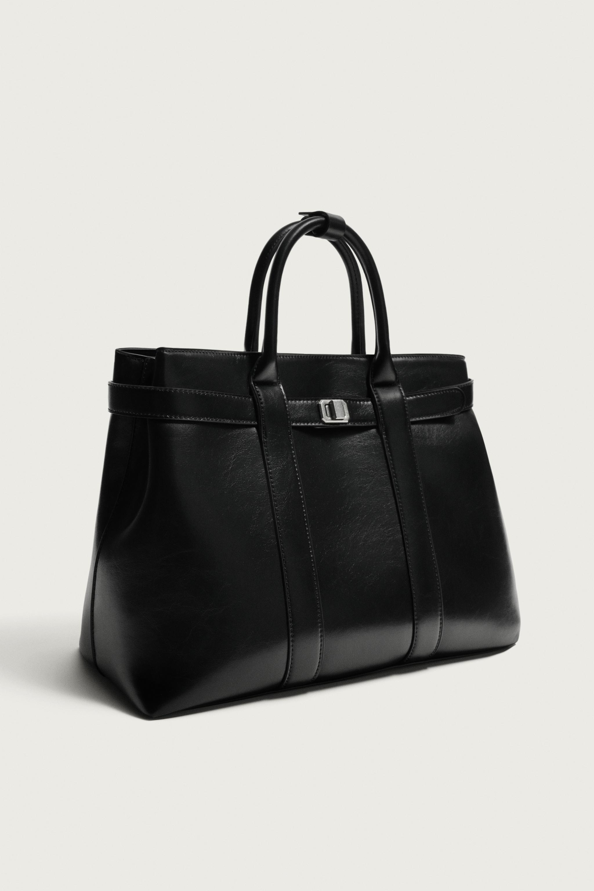 Мужские сумки Zara BELTED HANDBAG — фото 4