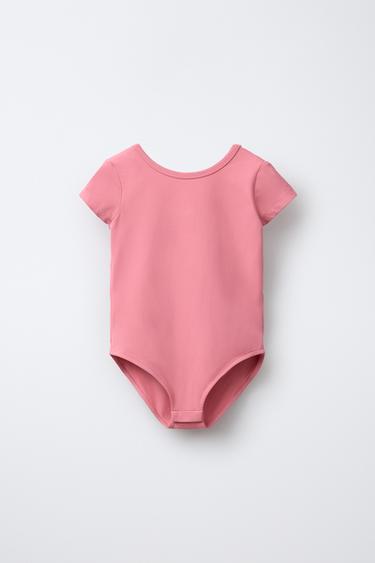 BODY UNI MANCHES COURTES - Corail de Zara - Image 0