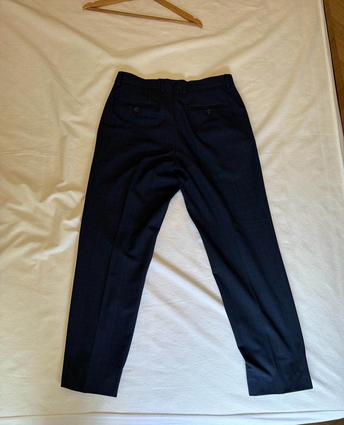 CHECK SUIT TROUSERS - Image 4