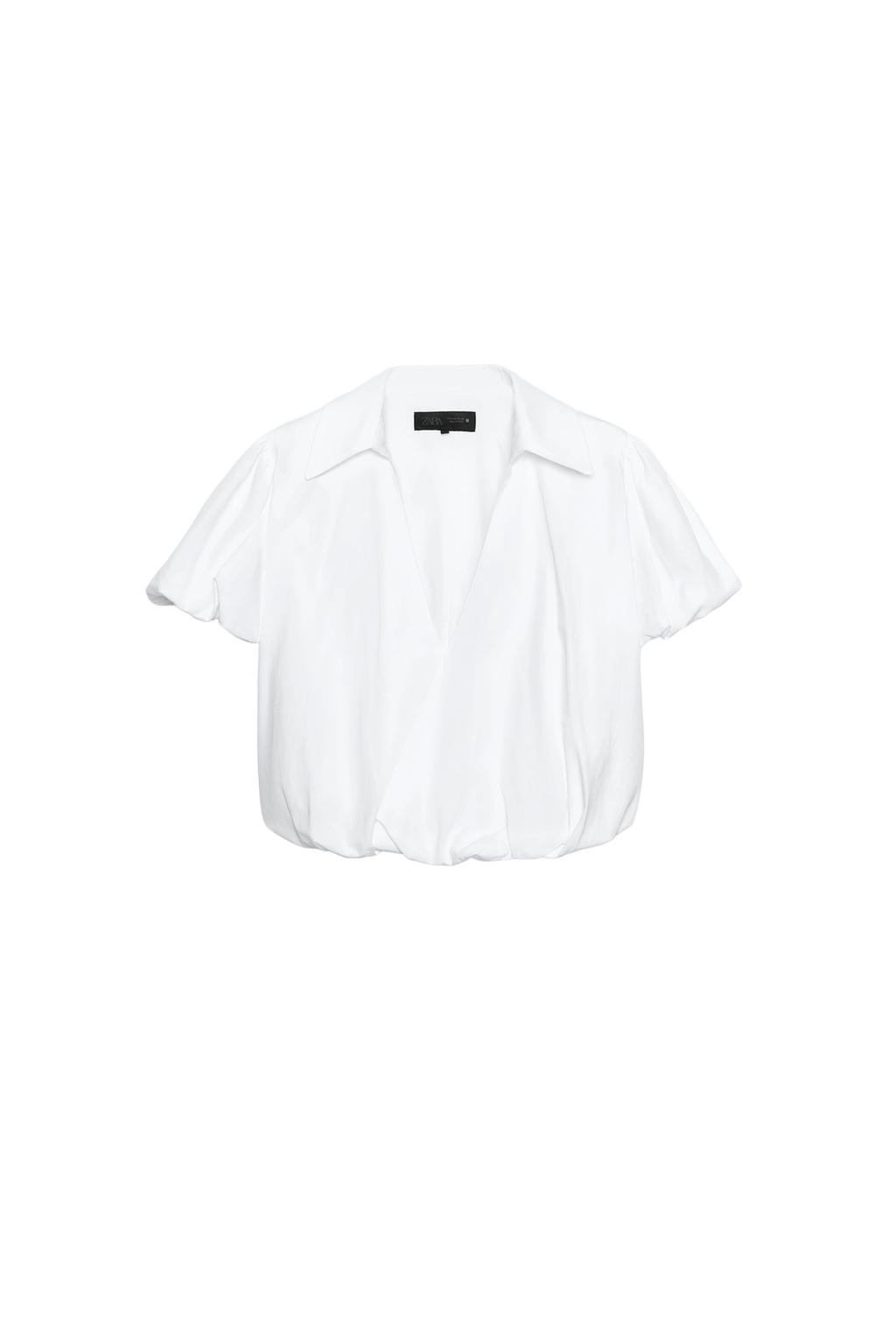 SHORT SLEEVE BALLOON SHIRT - image 3