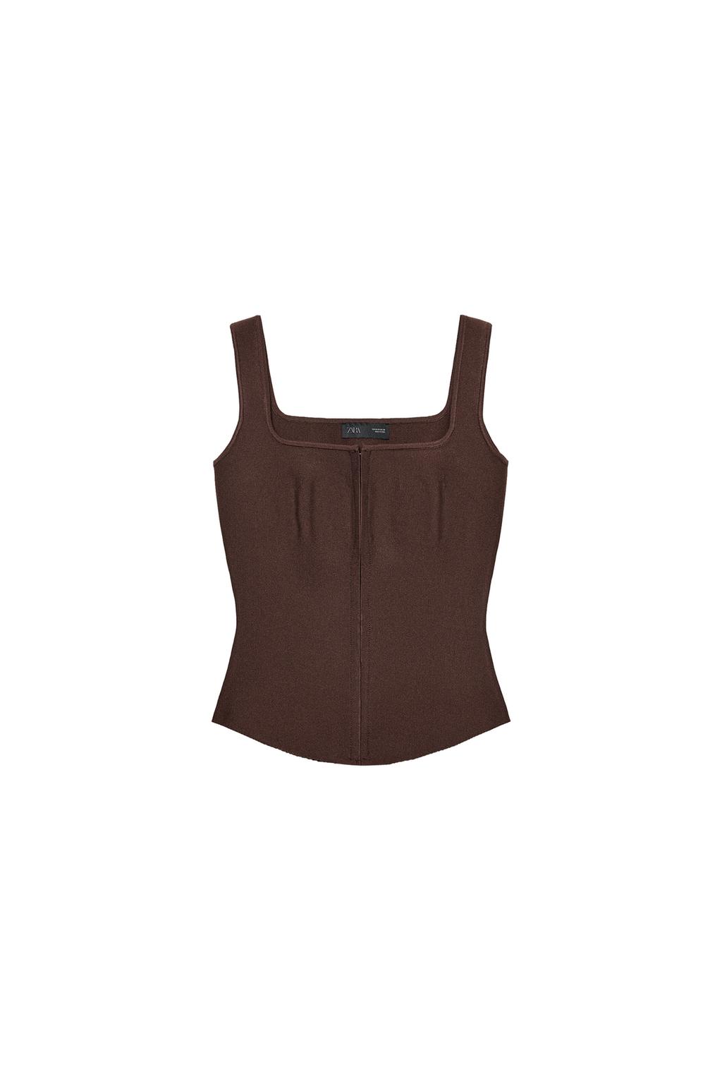 KNIT CORSET TOP - image 3