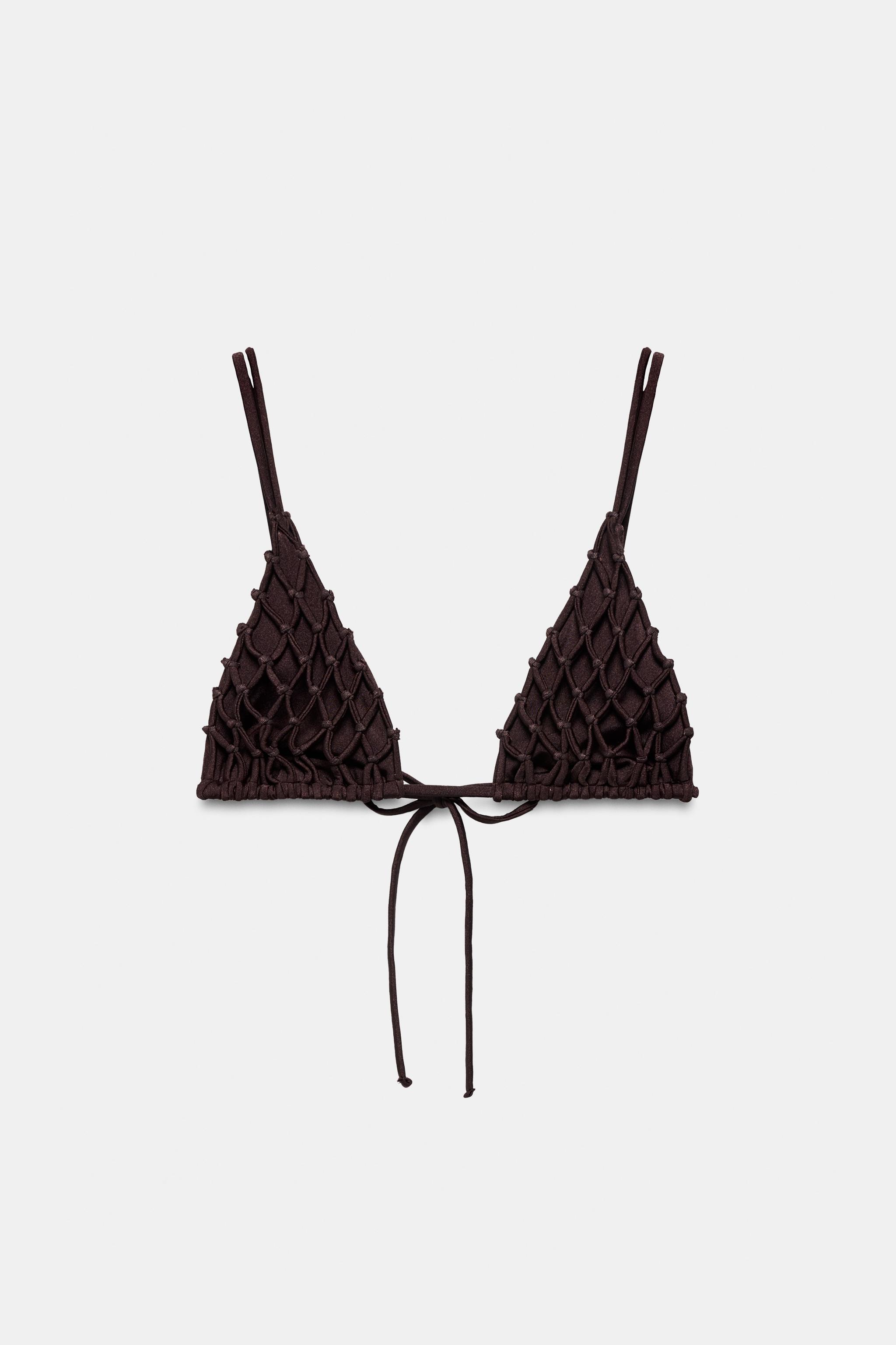 HAUT DE BIKINI TRIANGLE CROCHET