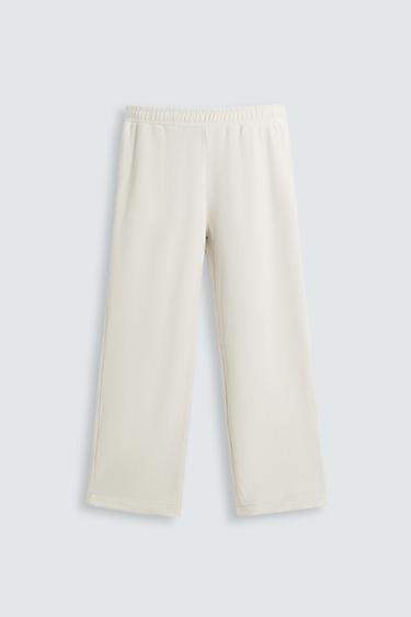 VERTICAL TEXTURED JOGGERS - Ice by Zara