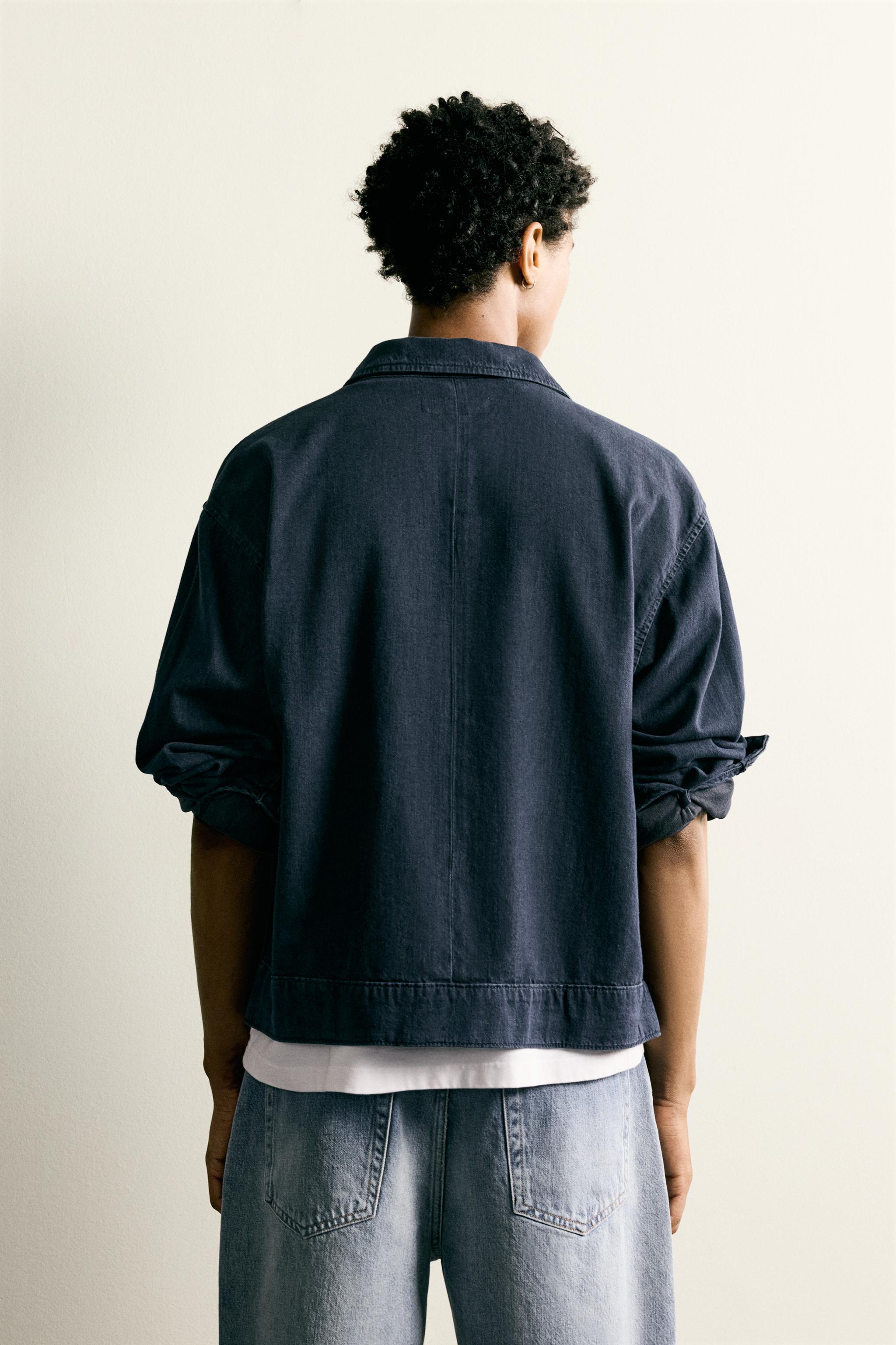 LIGHTWEIGHT DENIM OVERSHIRT