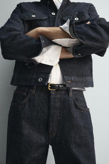 JEAN STRAIGHT FIT ÉDITION LIMITÉE - Bleu de Zara - Image 4