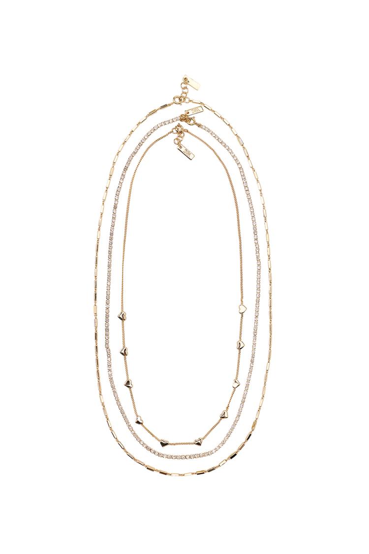 PAQUETE DE 3 COLLARES METÁLICOS 4