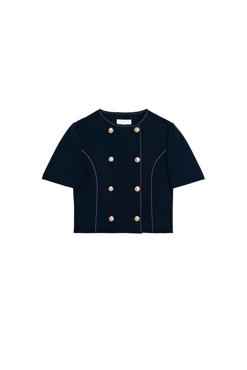SHORT SLEEVE BLAZER - image 3