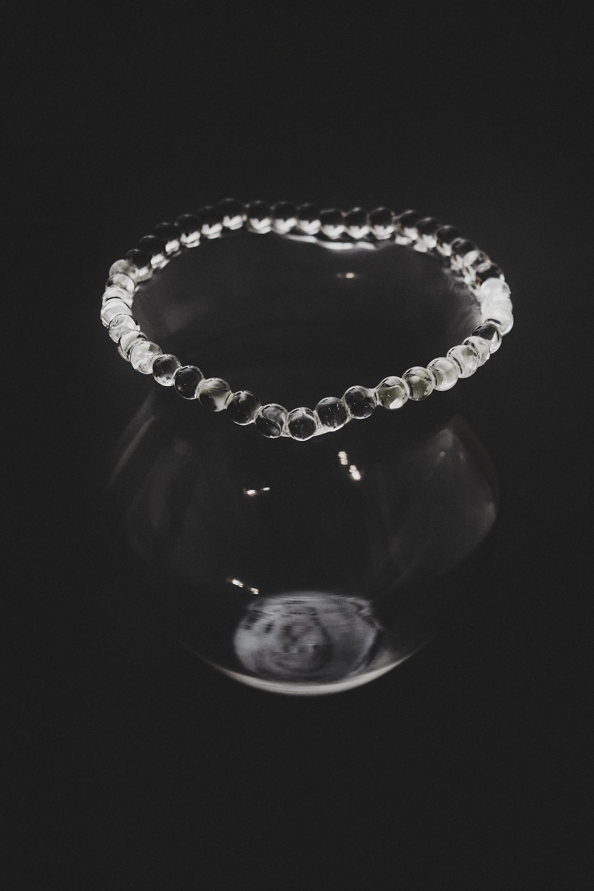 VASE VERRE BULLES