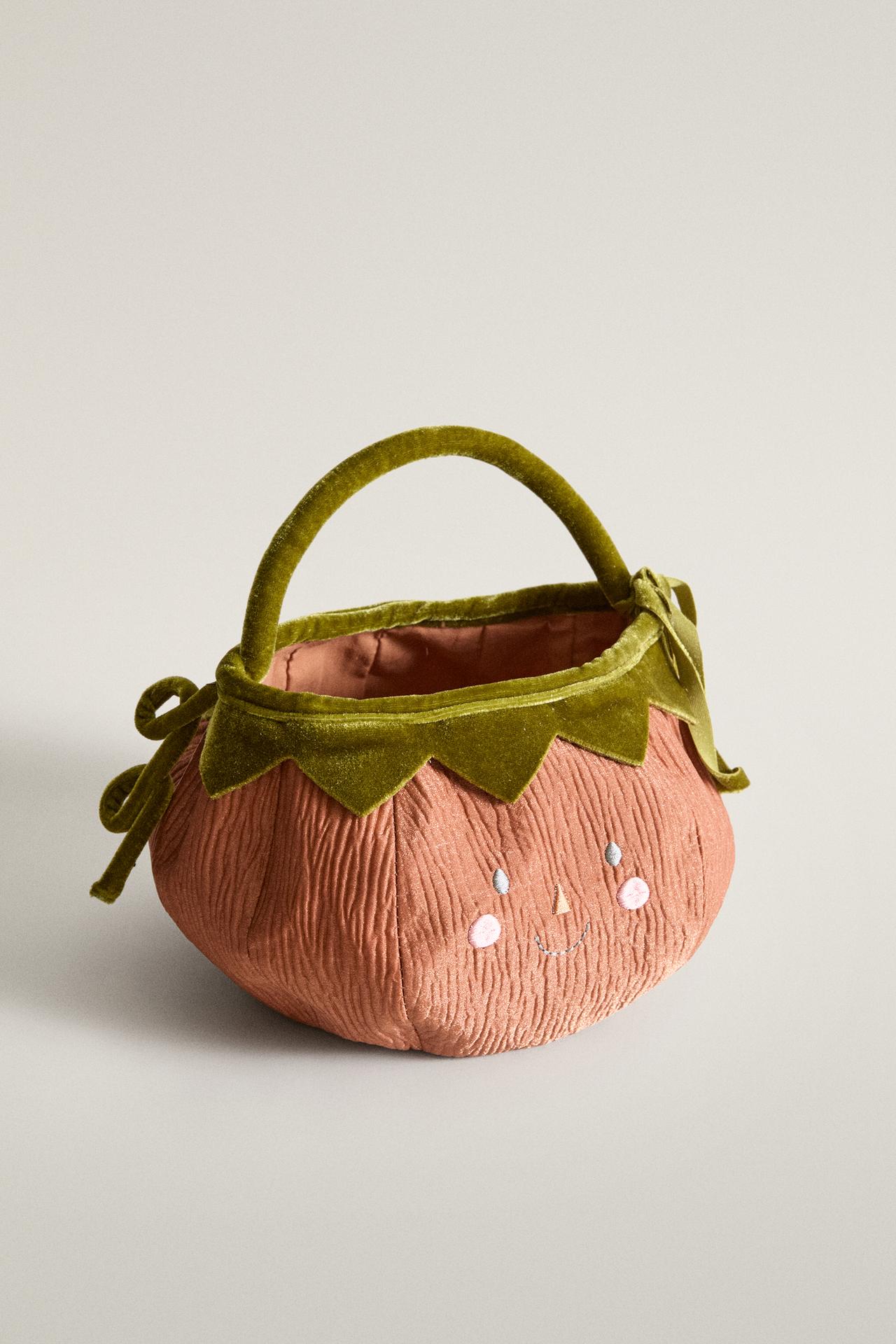 KIDS HALLOWEEN PUMPKIN BAG — Orange