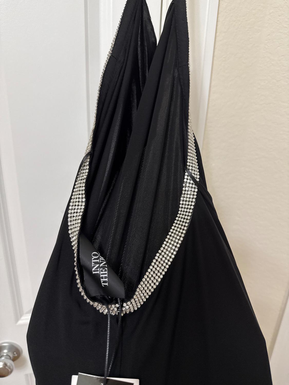 RHINESTONE DRAPED DRESS LIMITED EDITION - Image 3