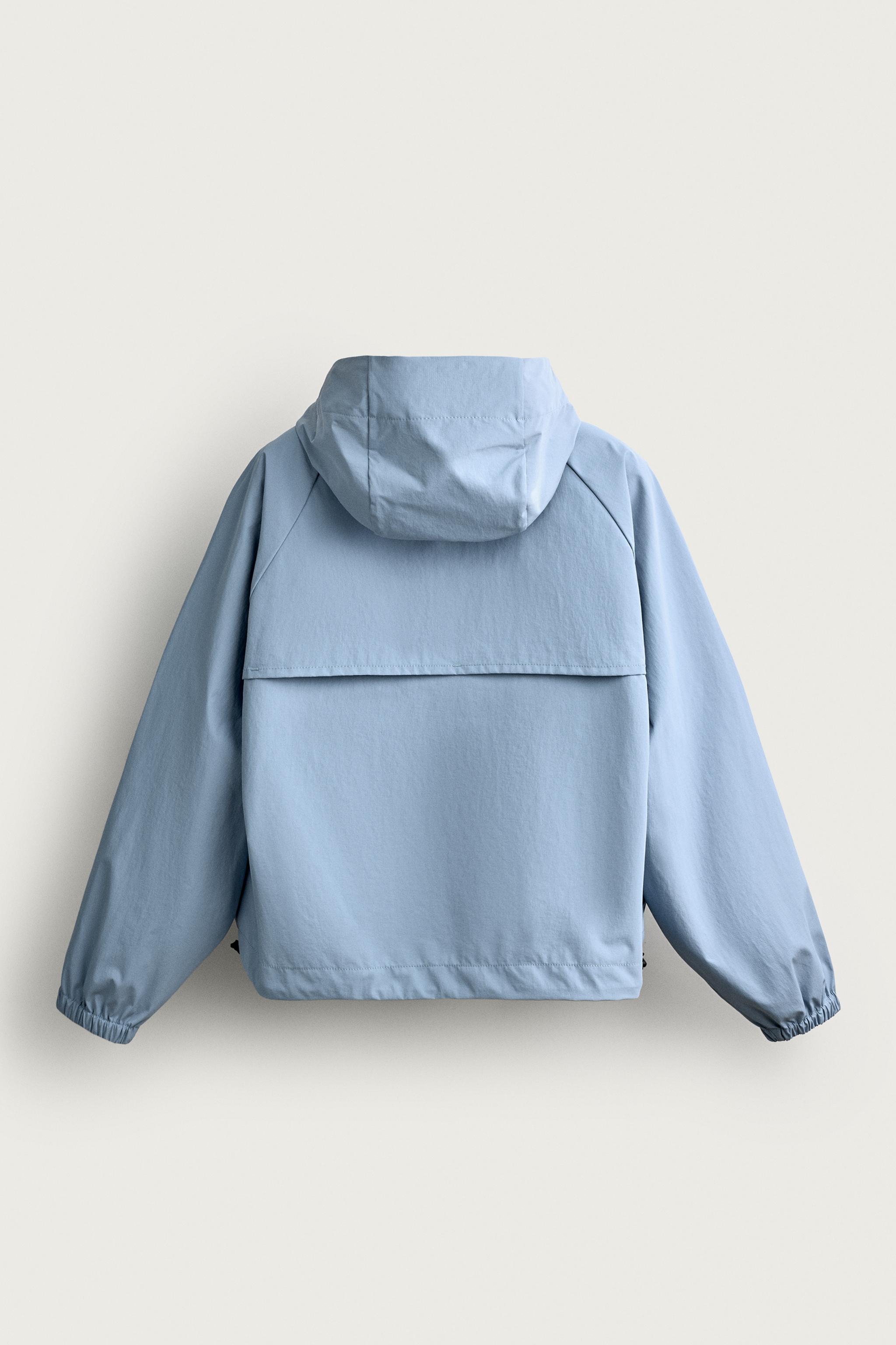 BLOUSON DÉPERLANT COUPE DÉCONTRACTÉE