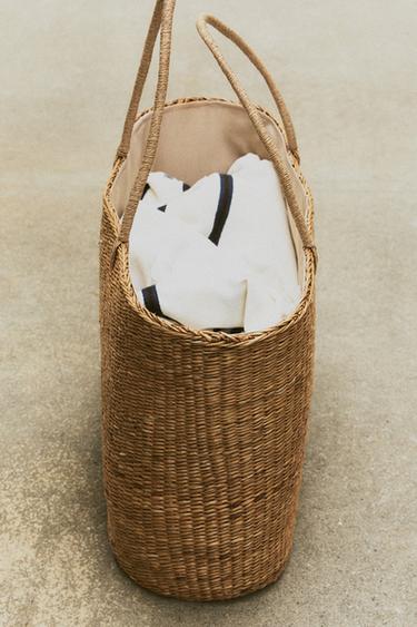 GRAND CABAS - Beige clair de Zara - Image 6