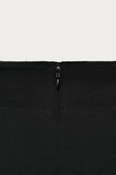 DRAPED SKIRT MARISA BERENSON X ZARA - Black by Zara - Image 3