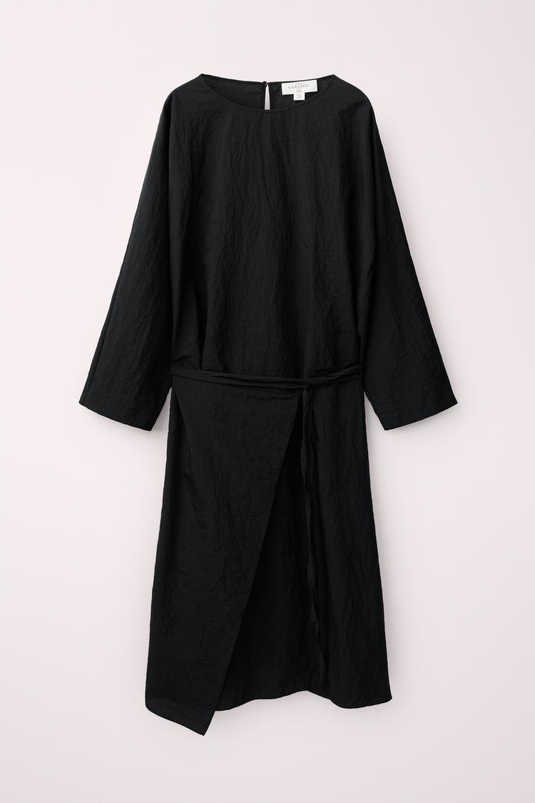 Vestido pareo efecto arrugado created by caramel london x zara