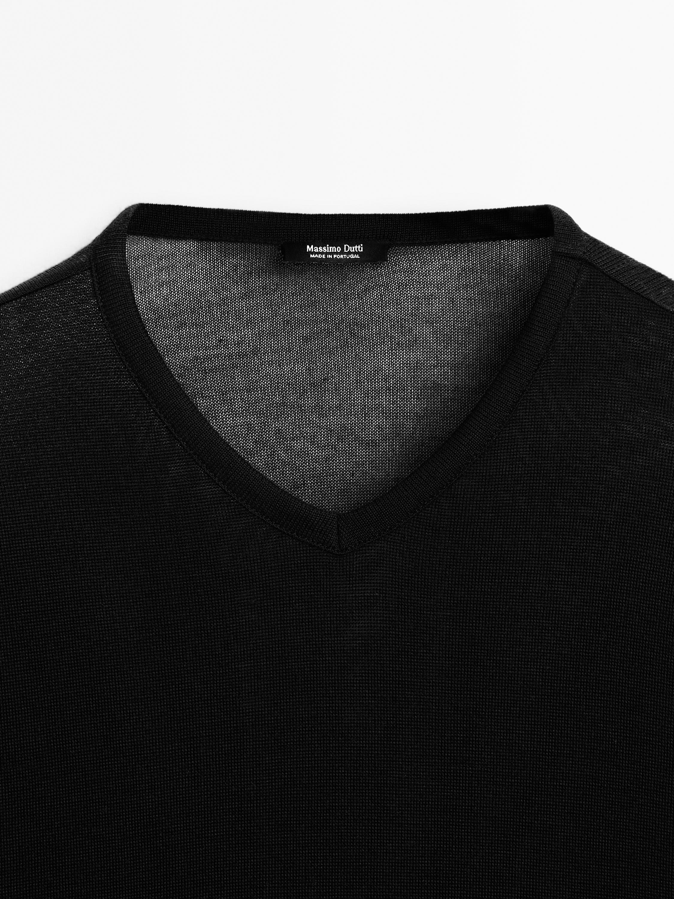 Pull ample à col en V